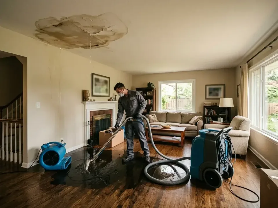 attic-pipe-burst-ceiling-drip-008 — frequently asked questions, Water Damage Restoration & Carpet Care in Estill Springs, TN
